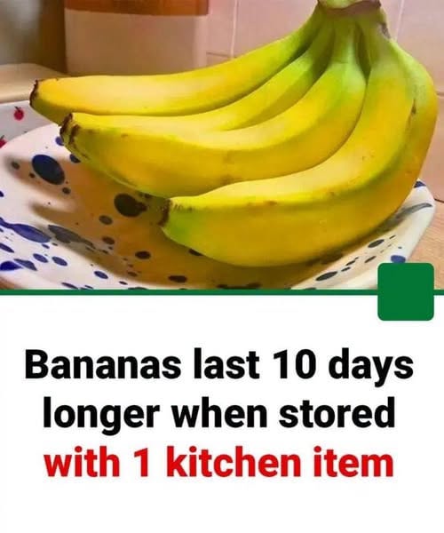 The Kitchen Trick That Keeps Bananas Fresh 10 Days Longer