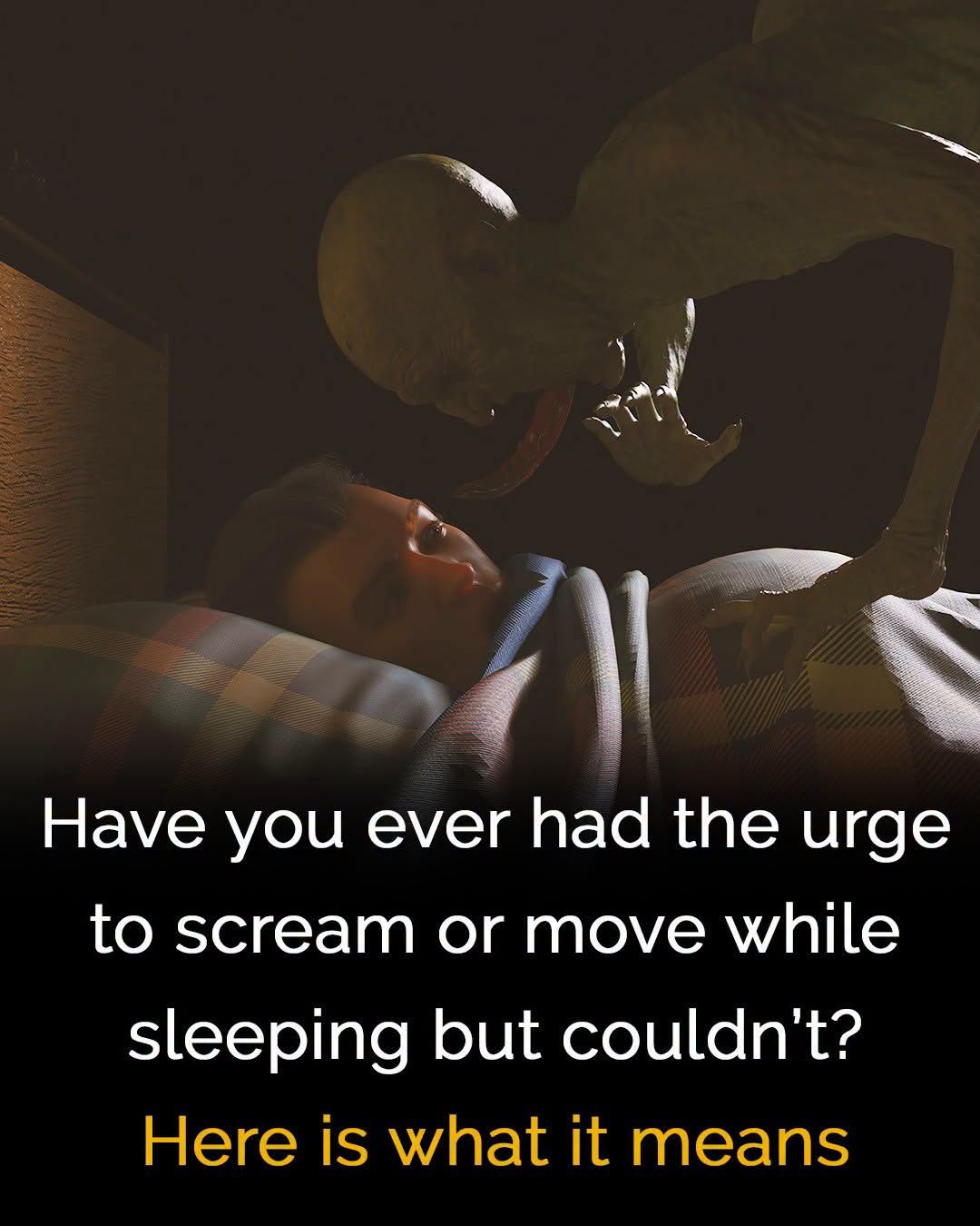 The strange, terrifying phenomenon of sleep paralysis