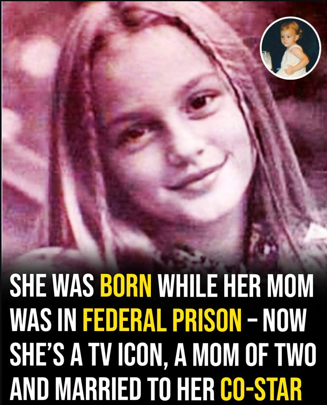 From prison birth to Hollywood fame: The journey of a TV icon
