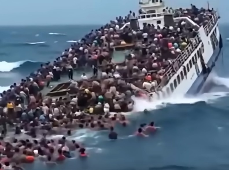 Breaking News: Tragic sinking of passenger ship… See more