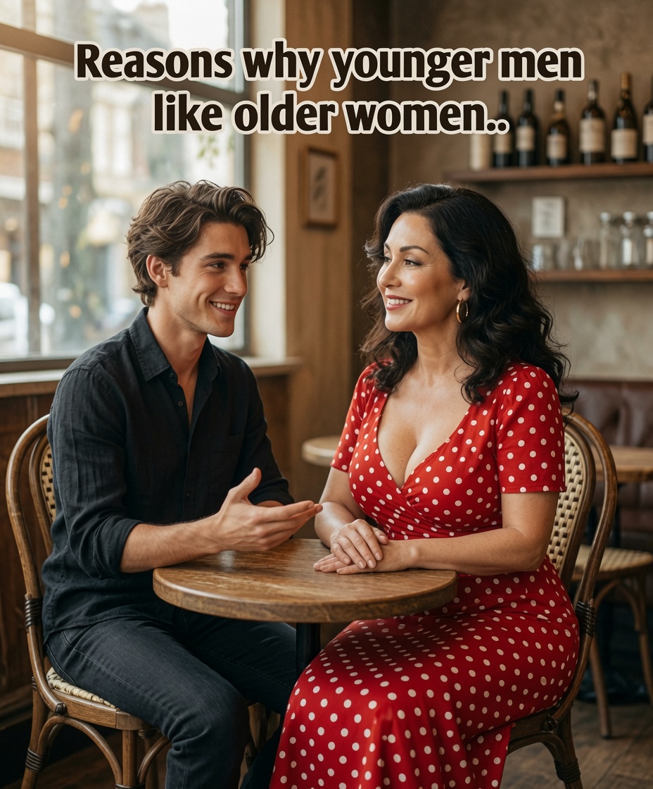 Why Some Younger Men Are Attracted to Older Women