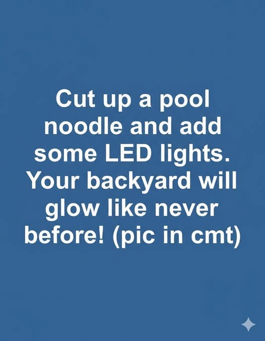 Transforming a Simple Pool Noodle into a Glowing Backyard Feature That Reimagines Outdoor Living Through Light, Color, Creativity, and Budget-Friendly DIY Design, Turning Ordinary Nights into Magical, Family-Friendly Experiences Filled with Warmth, Connection, Imagination, and Eye-Catching Outdoor Ambiance Everyone Can Enjoy Together