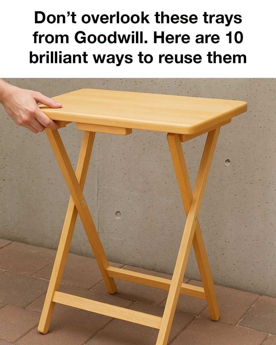 Don’t overlook these trays from Goodwill. Here are 10 brilliant ways to reuse them