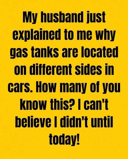 Why Gas Tanks Sit on Different Sides of Different Cars and How One Dashboard Arrow Prevents the Wrong-Side Stop